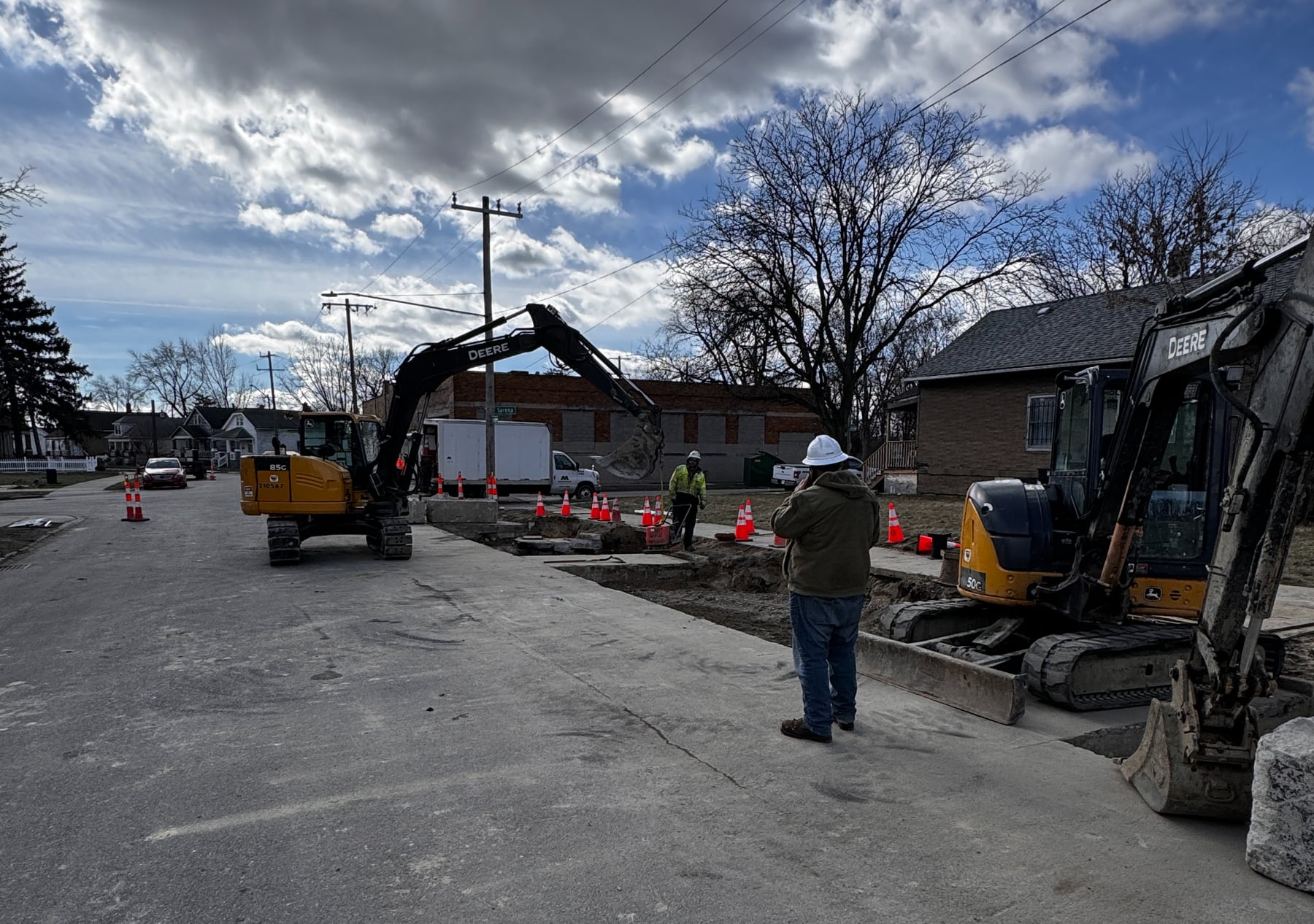 Road Construction completed by Upmost Cement